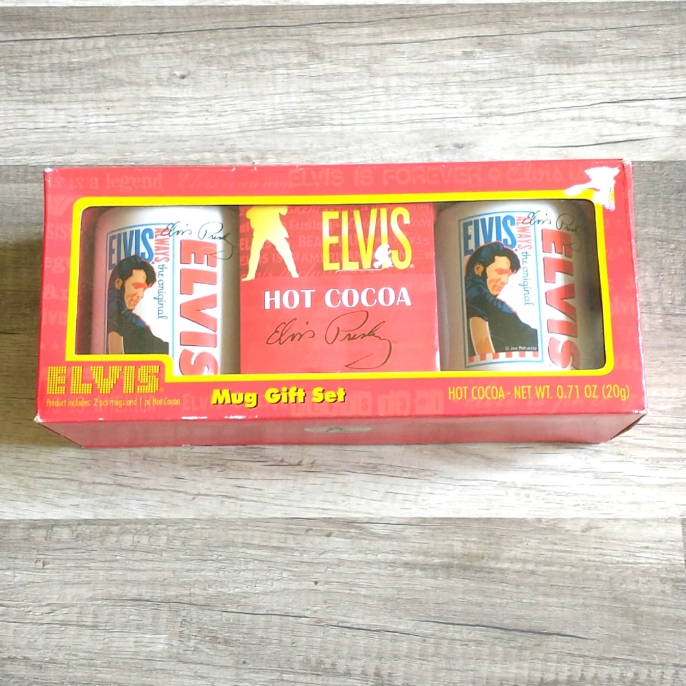 Elvis presley mug cup set